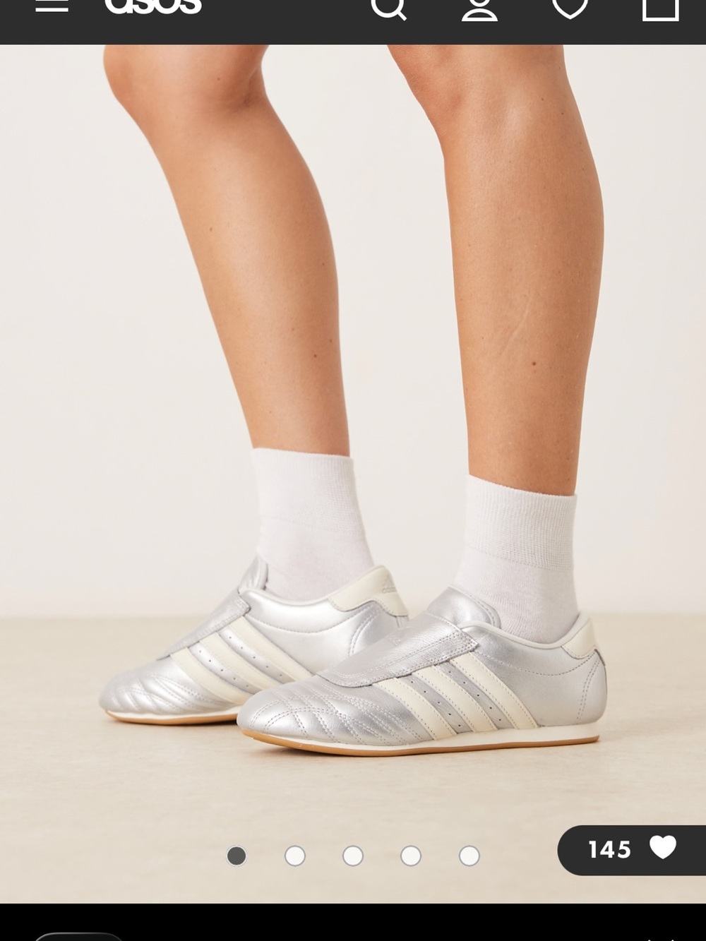 Adidas Original Taekwondo Silver Metallic